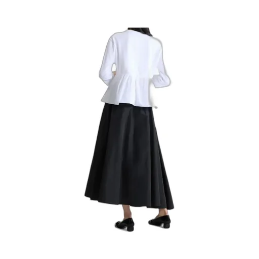 Ruffle-Hem T-Shirt