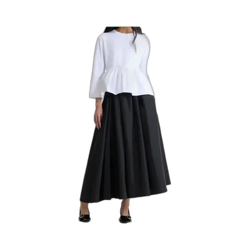 Ruffle-Hem T-Shirt