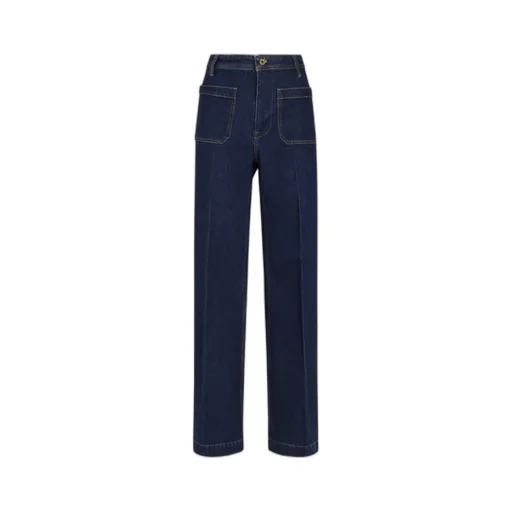 High-Rise Flared Jeans
