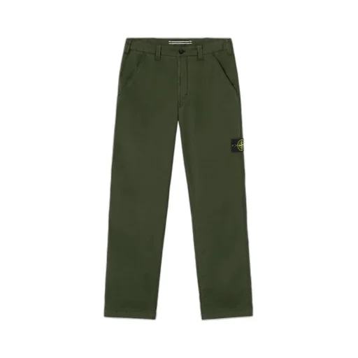 Stone Island Logo Patch Cargo Pants