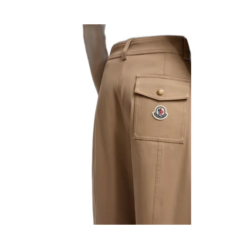Moncler Straight Leg Gabardine Trousers
