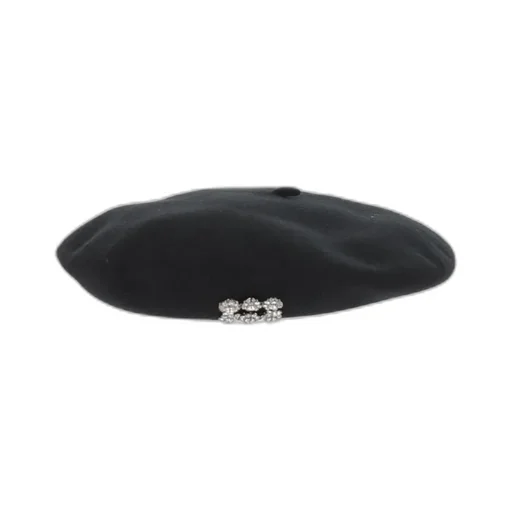 Roger Vivier Embellished Beret Hat