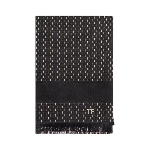 Jacquard Silk Scarf