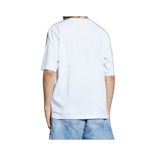 Dsquared2 Slogan Printed Crewneck T-Shirt