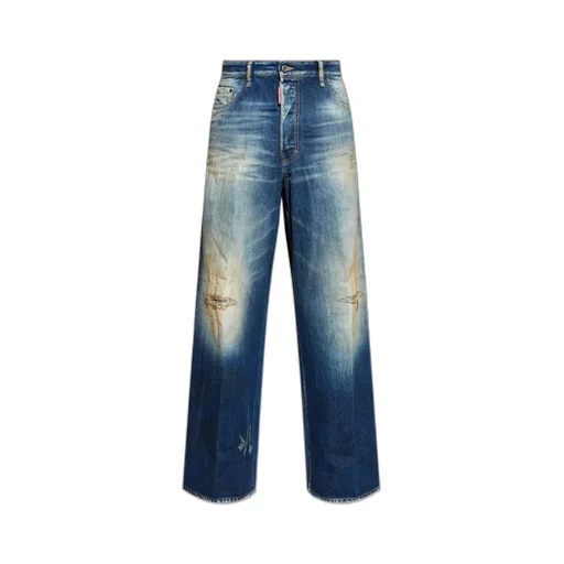 Dsquared2 Loose Fit Distressed Jeans