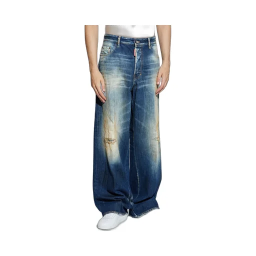 Dsquared2 Loose Fit Distressed Jeans