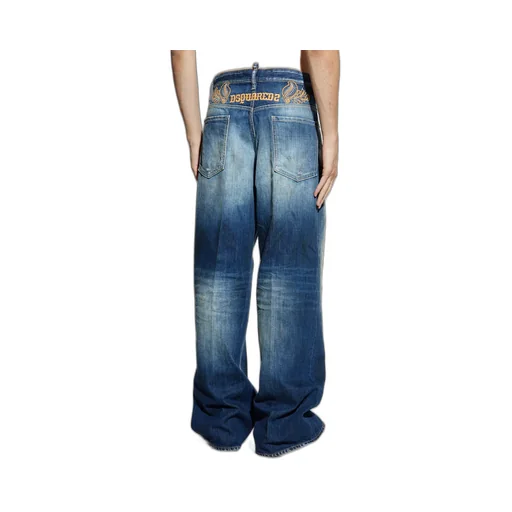 Dsquared2 Loose Fit Distressed Jeans