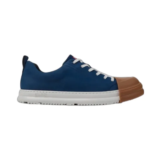 Junction Runner Blue Nubuck Sneakers For Men.