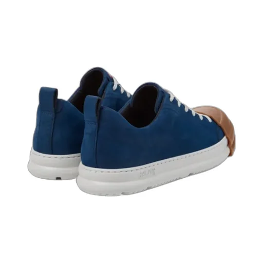 Junction Runner Blue Nubuck Sneakers For Men.