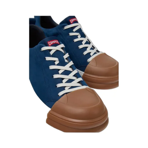 Junction Runner Blue Nubuck Sneakers For Men.