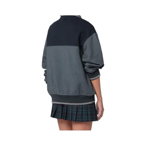 Miu Miu Two-Toned Polo Sweatshirt