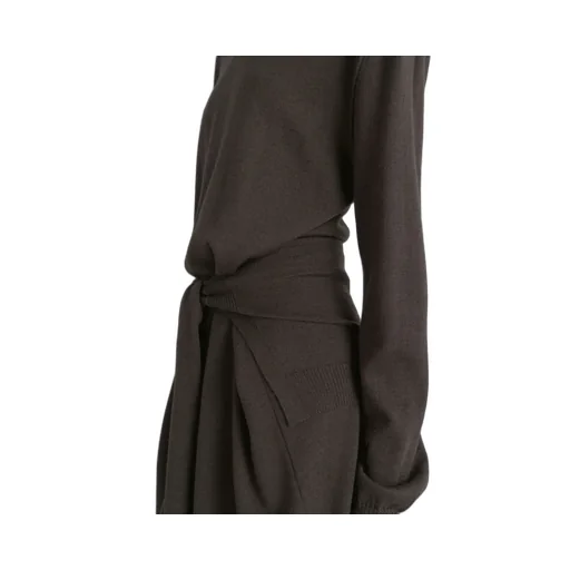 Lemaire Turtleneck Long Sleeved Midi Dress