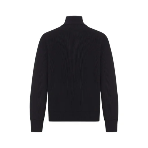 Roberto Collina Ribbed Zip Cardigan