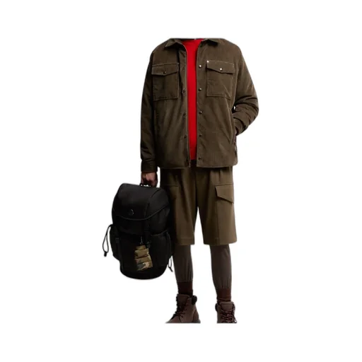 Ambroisie Corduroy Down Shirt Jacket
