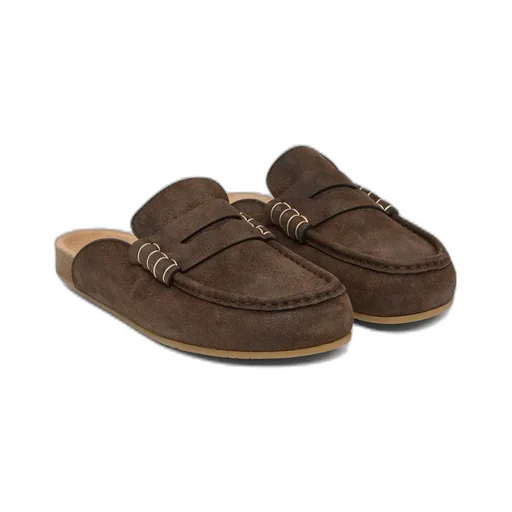 Round Toe Mules