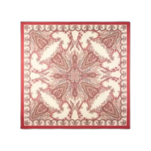 Etro Paisley-Print Frayed Edge Scarf