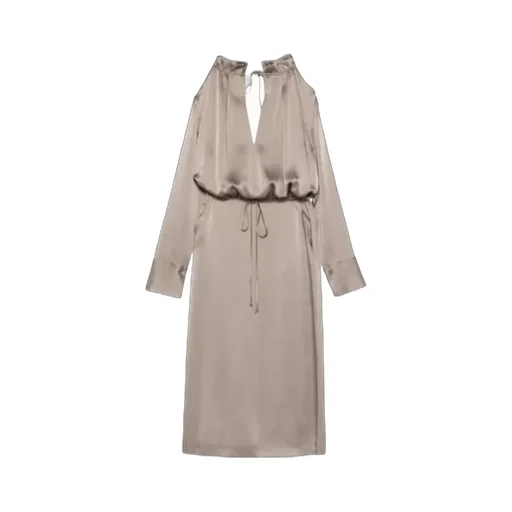 Open-Shoulder Dress