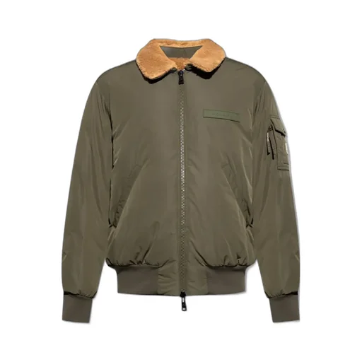 Sherpa-Collar Bomber Jacket