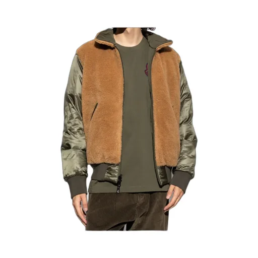 Sherpa-Collar Bomber Jacket