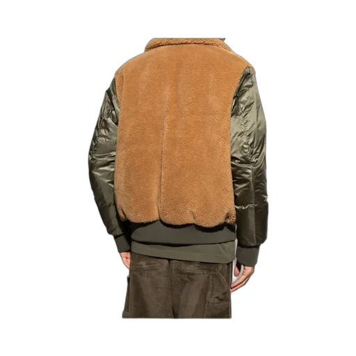 Sherpa-Collar Bomber Jacket
