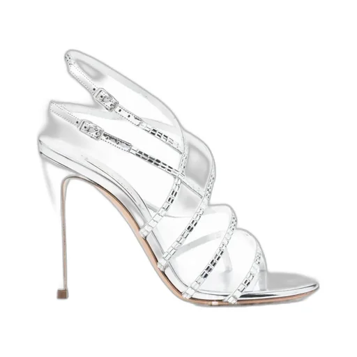 80Mm Starsway Cage Crystal-Embellished Stiletto Pumps