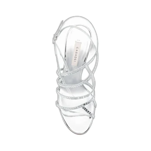 80Mm Starsway Cage Crystal-Embellished Stiletto Pumps