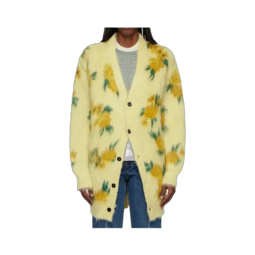 Floral V-Neck Cardigan