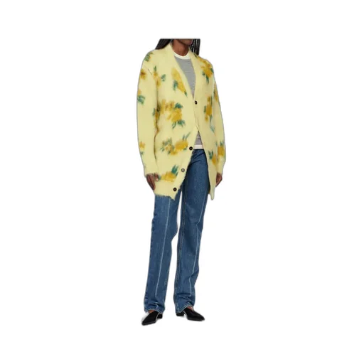 Floral V-Neck Cardigan