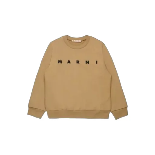 Marni Kids Logo-Printed Crewneck Sweatshirt