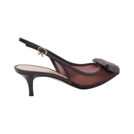 Pointed High-Heeled Sandals