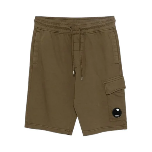 C.P. Company Light Fleece Cargo Lens Sweatshorts