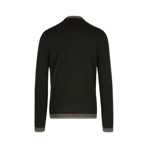 Emporio Armani Logo-Embroidered Crewneck Jumper