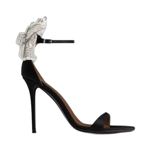 Giuseppe Zanotti Camelia 105 Floral Heel Sandals