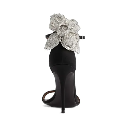 Giuseppe Zanotti Camelia 105 Floral Heel Sandals