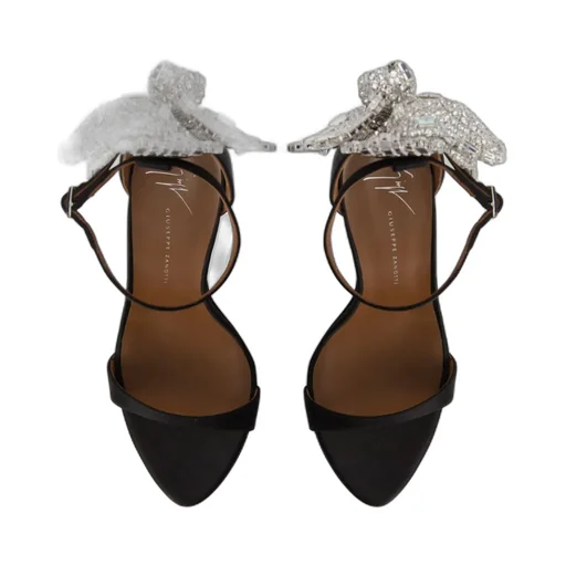 Giuseppe Zanotti Camelia 105 Floral Heel Sandals