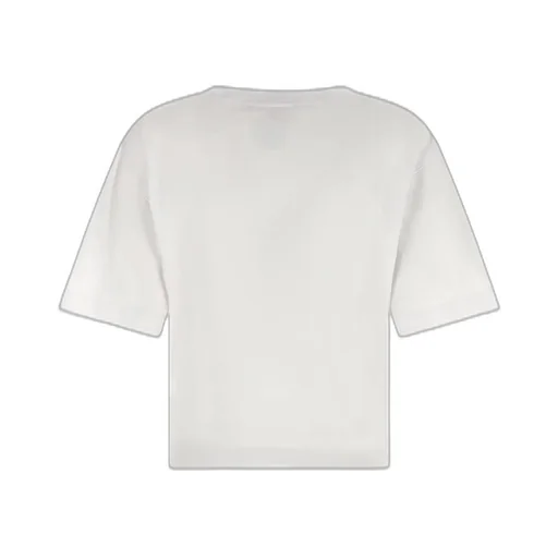 Crew-Neck Front-Print Top