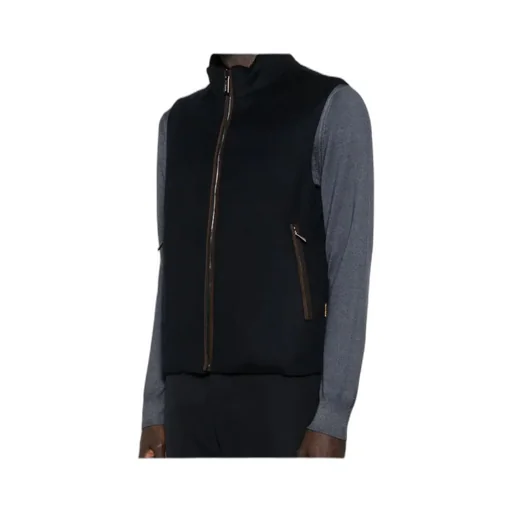 Double-Sided Quilted Cotton Vest