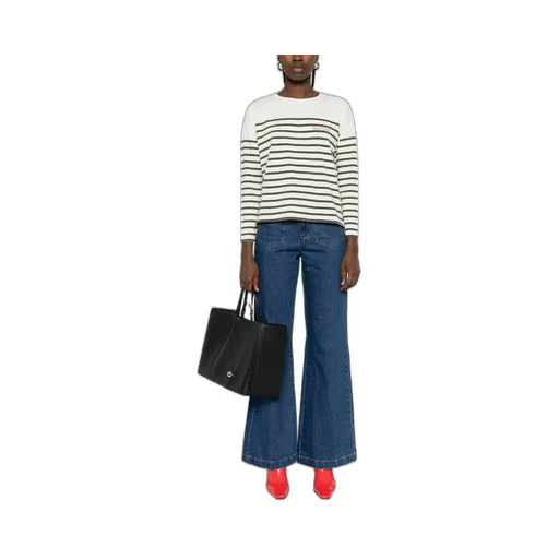 Striped Long-Sleeved T-Shirt