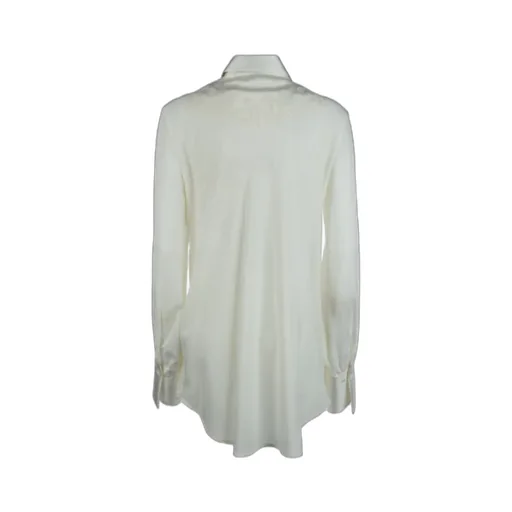 Embroidered Satin Shirt