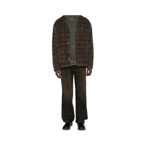 Denim Trousers With Belt Loops