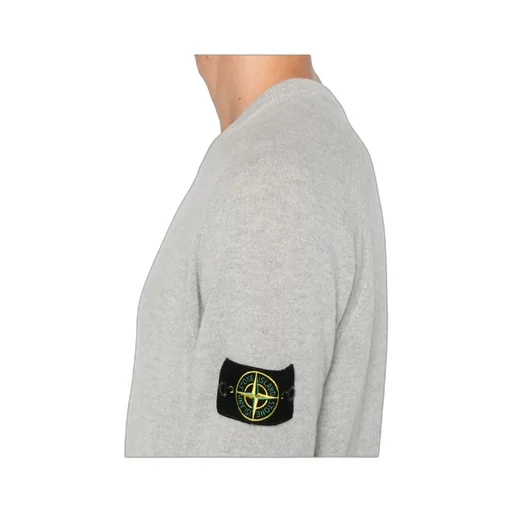 Stone Island Logo Patch Crewneck Sweater