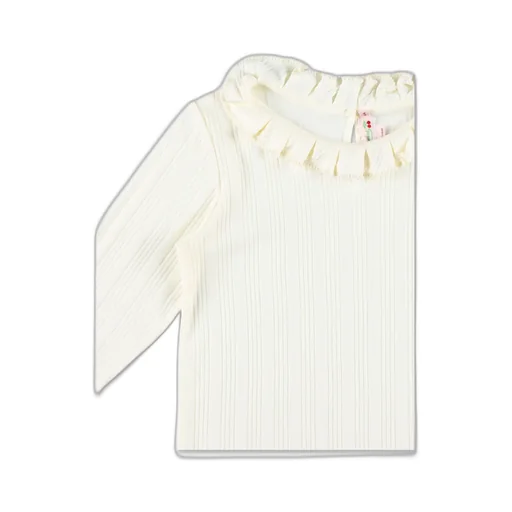Bess Ruffled-Trim T-Shirt