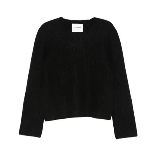 Ribbed Wool-Mohair Blend Sweater