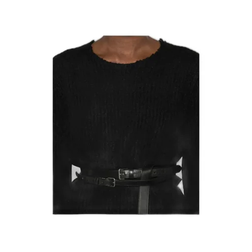 Ribbed Wool-Mohair Blend Sweater