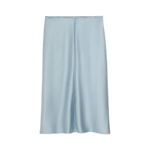 Ami Paris Raw Edge Midi Skirt
