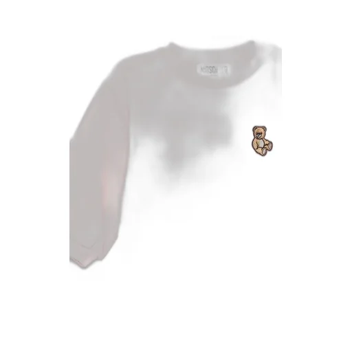 Bear-Embroidered Sweatshirt