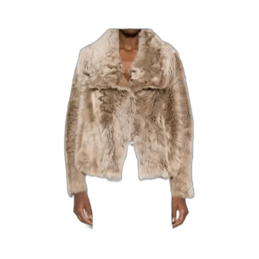 Yves Salomon Shearling Short Coat
