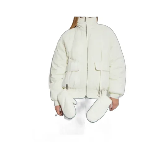 Golden Goose Deluxe Brand Attached Gloves Padded Jacket