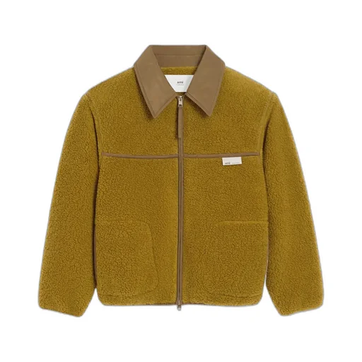 Ami Fleece Zipped Jacket