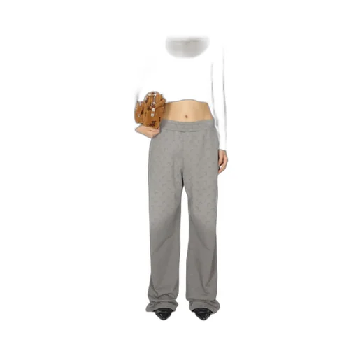 Round-Neck Long-Sleeved Fitted Short-Sleeved T-Shirt